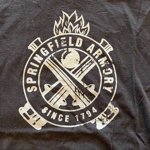 Springfield Armory Black T Shirt XL